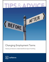 Changing Employment Terms