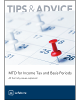 MTD for Income Tax and Basis Periods